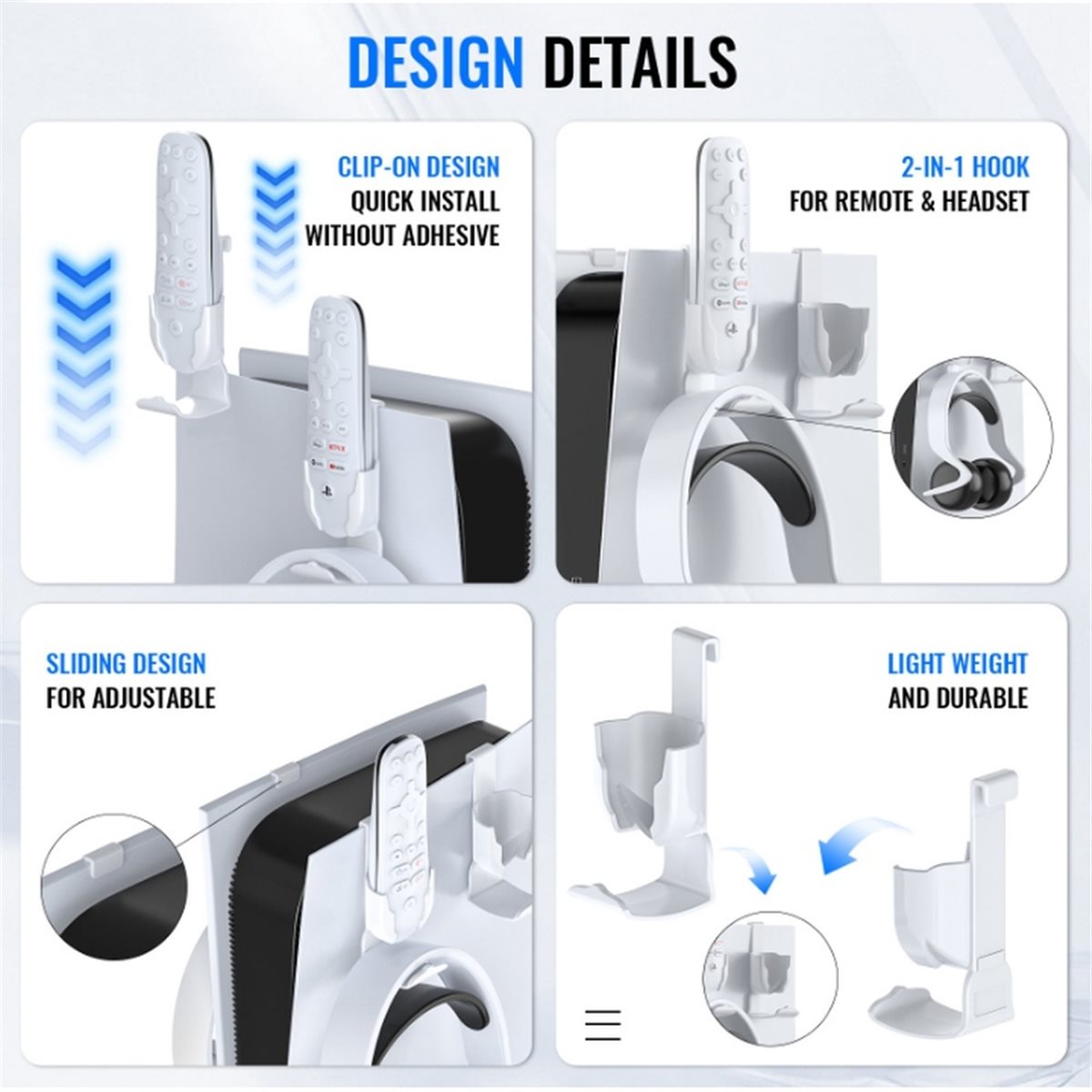 Gaming Console Headset - حامل سماعات الرأس من PHONE&GEAR لجهاز