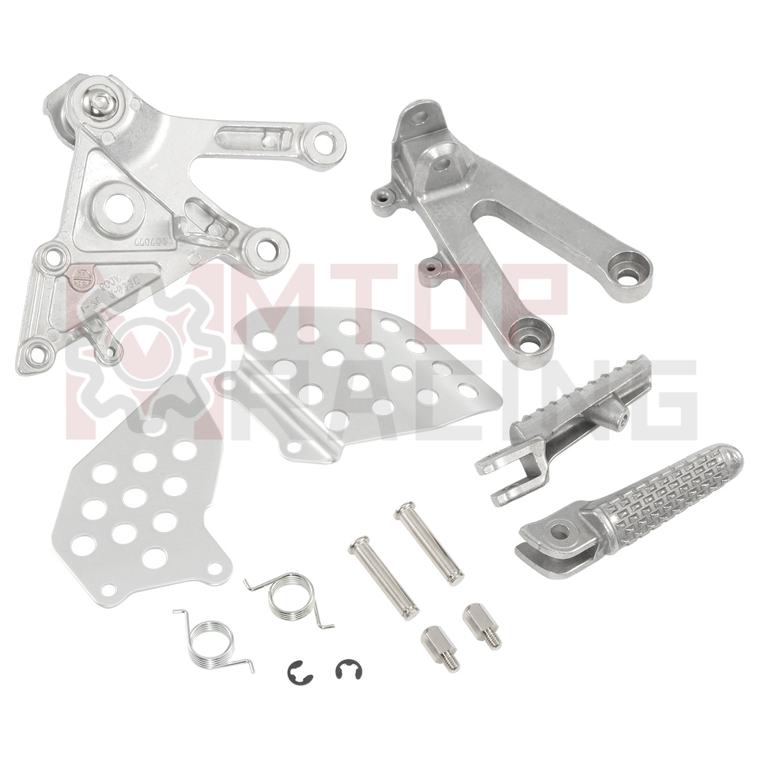 Racing Pedal Set - مجموعة دعامات بدواسات القدم الأمامية للدراجة