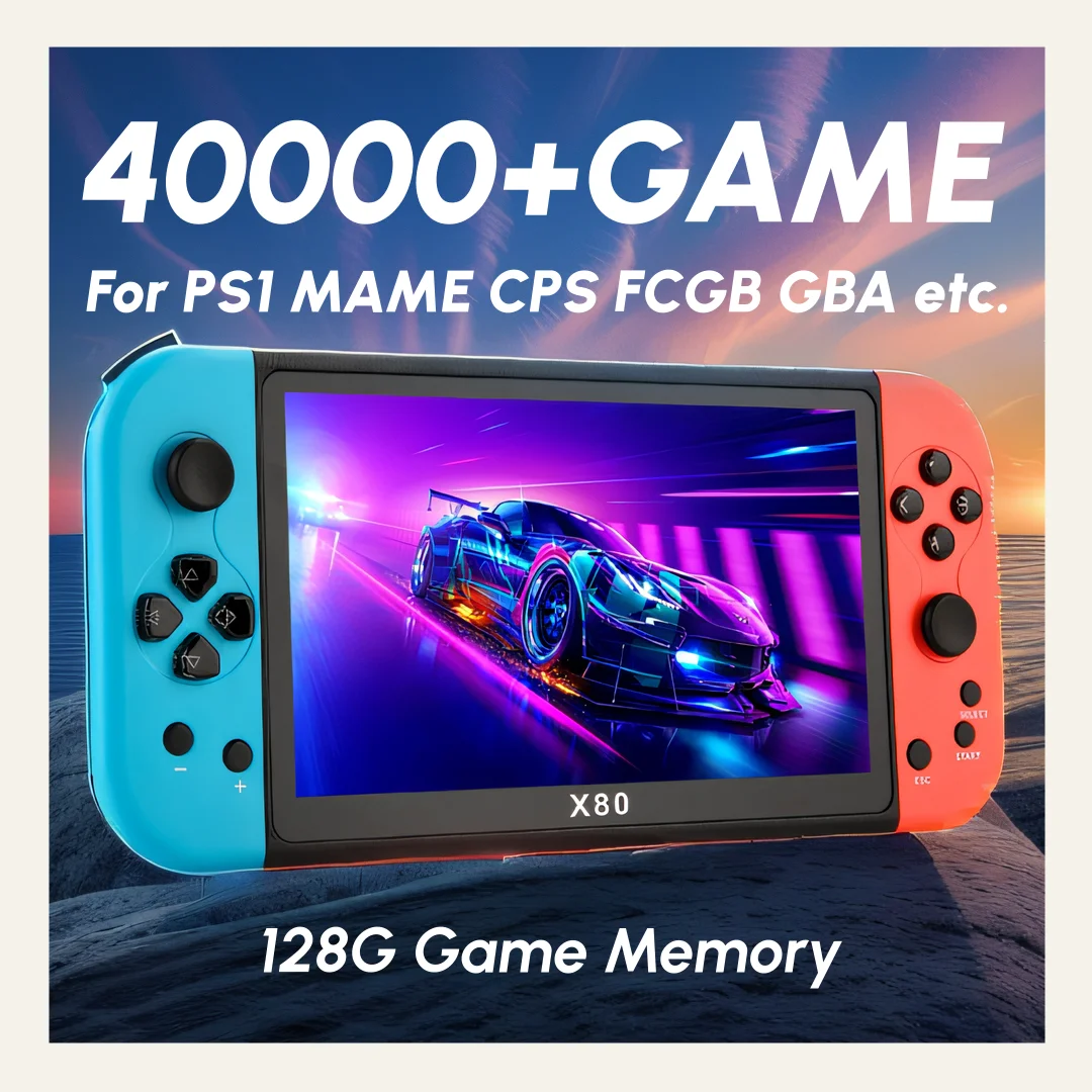 Gaming Console X80 - تجربة وحدة التحكم المحمولة X80 للألعاب