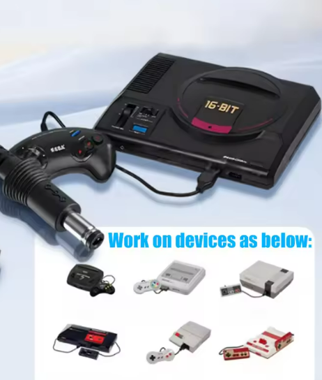 Gaming Console Genesis - كابل شحن أسود متين بطول 1.8