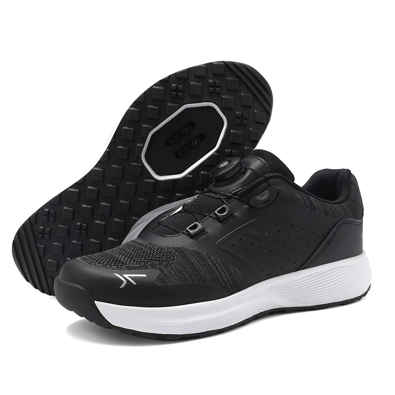 Racing Pedal Set - أحذية ركوب الدراجات للرجال، أحذية بمشابك