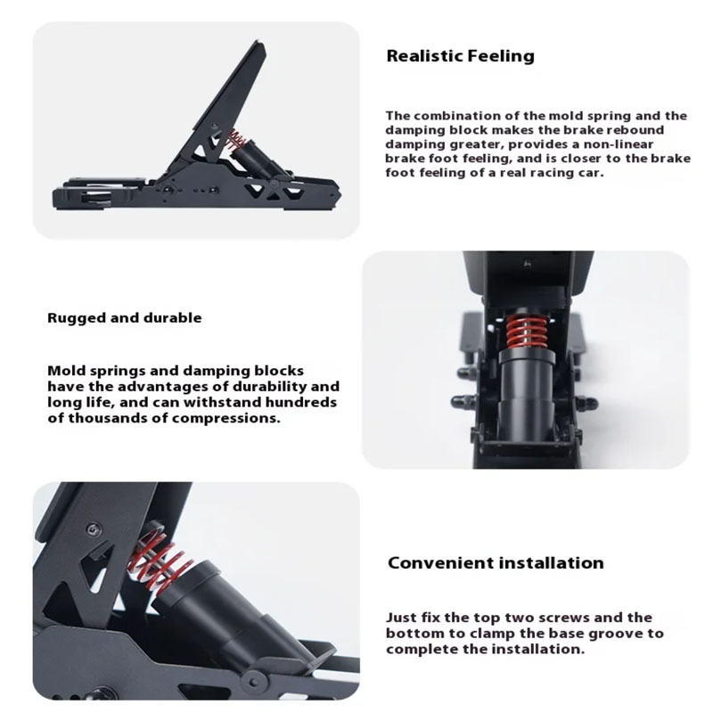 سباق SR-P لايت بدال فرامل عدة  - مراجعة Racing Pedal Set وسعره