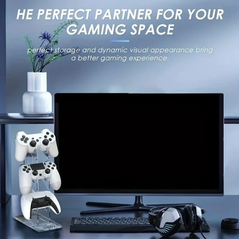 حامل وحدة تحكم الألعاب ثلاثي ا - مراجعة Gaming Console Headset وسعره