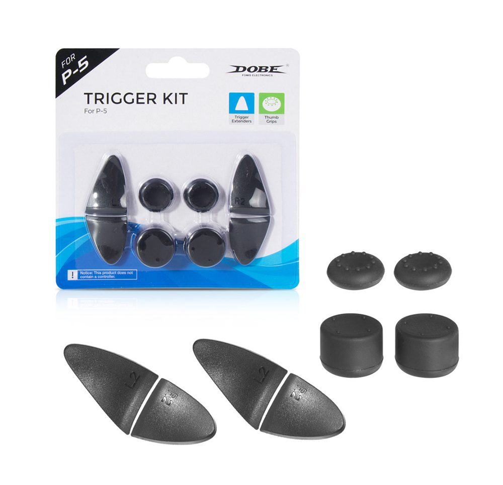 30 مجموعات ل PS5 غمبد L2 R2 ال - مراجعة Trigger Extender Button وسعره