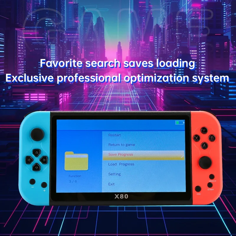 تجربة وحدة التحكم المحمولة X80 - مراجعة Gaming Console X80 وسعره